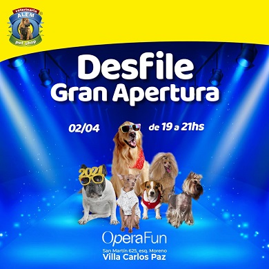 VETERINARIA ALEM se prepara para un gran desfile